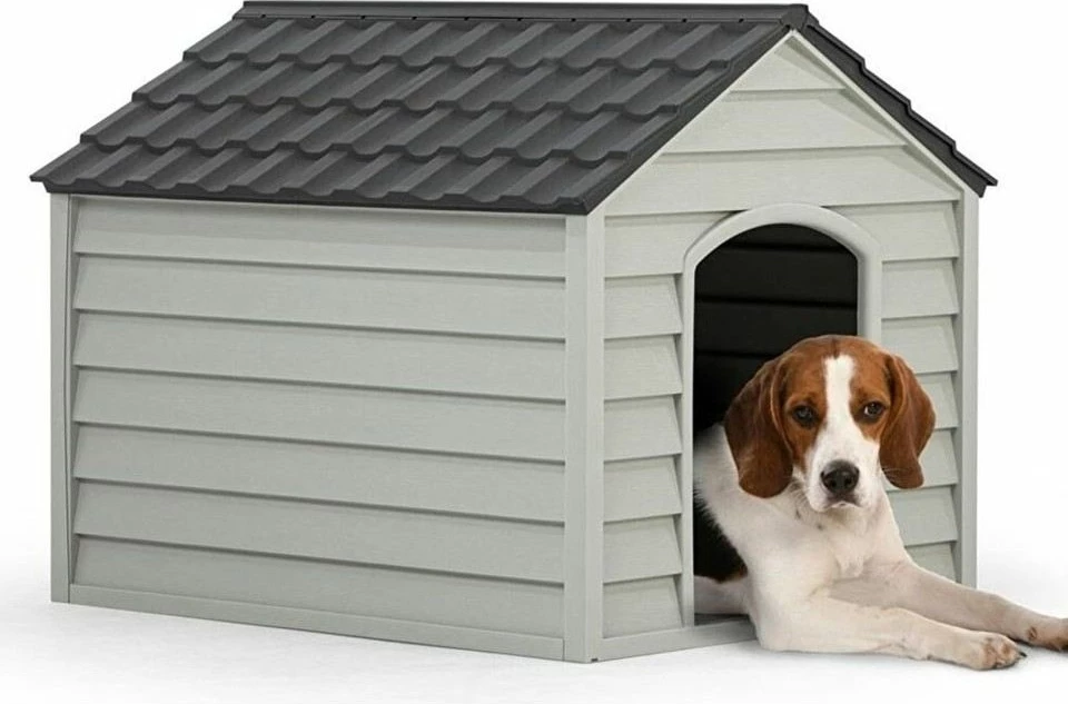 Hiša za hišne ljubljenčke, siva in antracit, Paws & Whiskers, 5100-1