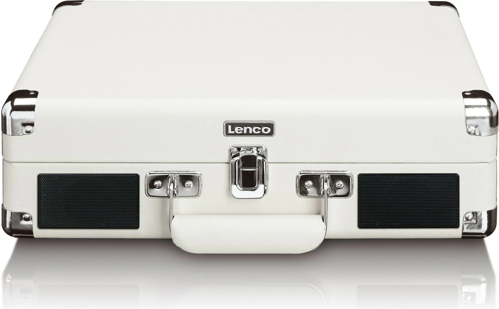 Prenosni gramofon, Bluetooth, 2 zvočnika, USB, krem — Lenco TT-115