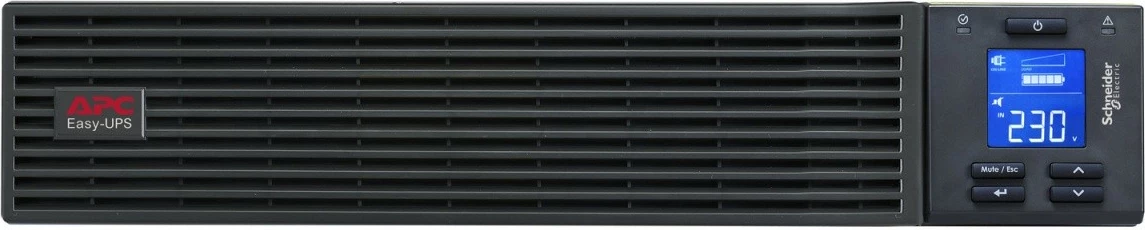 Računalniško ohišje UPS 1000VA, 900W, z Rail Kit, črno, APC Easy UPS On-Line SRV1KRIRK-E