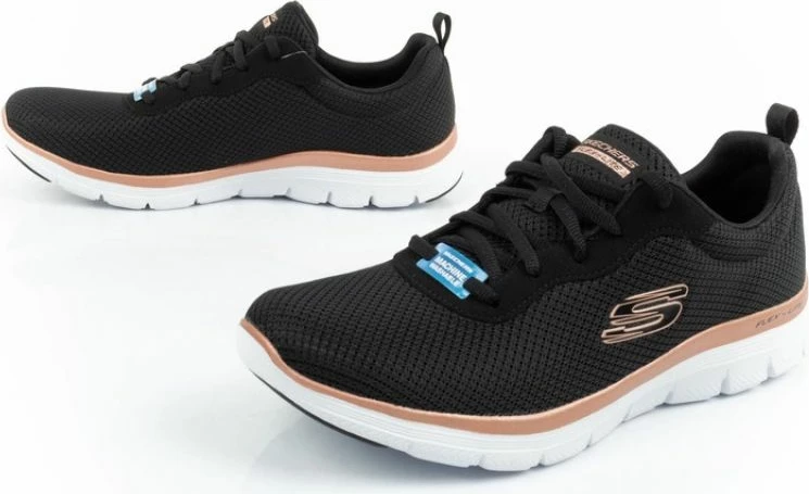 Superge za ženske Skechers, črne