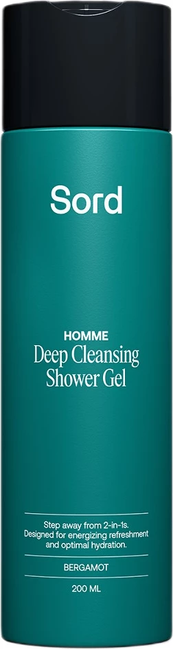 Gel za tuširanje za moške Sord Deep Cleansing, 200 ml