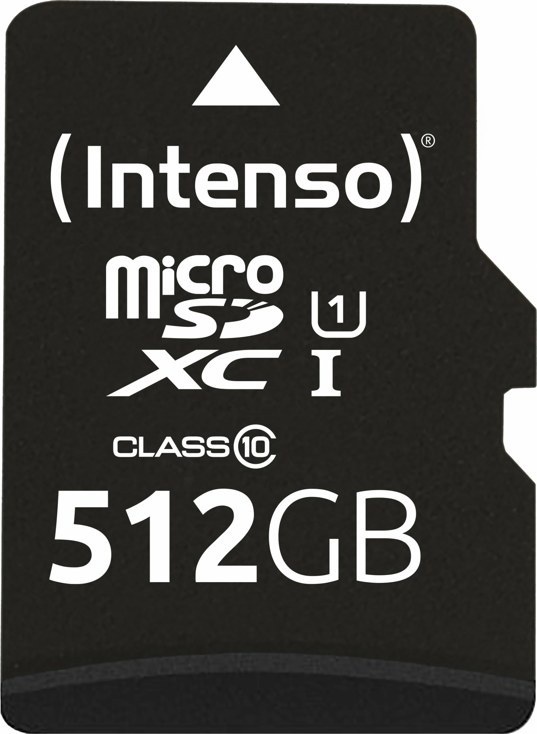 Kartica MicroSD 512 GB, UHS-I, Class 10, Intenso, črna