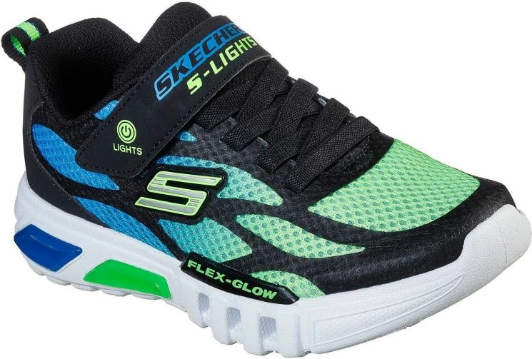 Otroške superge, večbarvne Skechers S Lights Flex-Glow Dezlo JR 400016L-BBLM