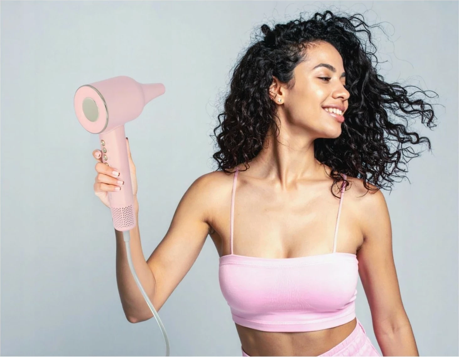 Sušilnik za lase Zehnder Flavia S1000R, 1600 W, roza