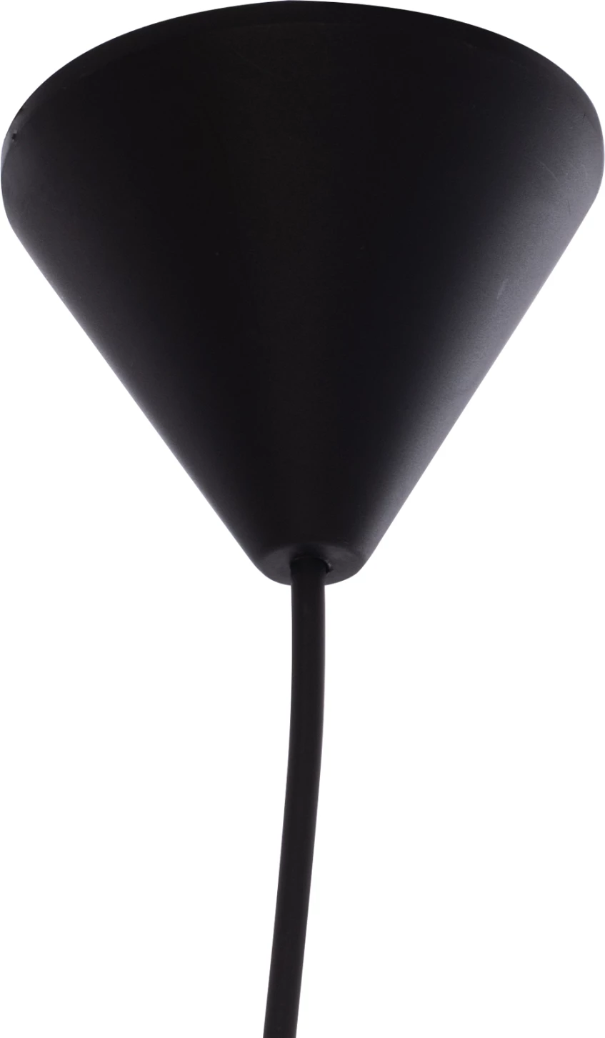 Viseča stropna svetilka FH7623.03 siva tkaninska senčnica D19x70 cm