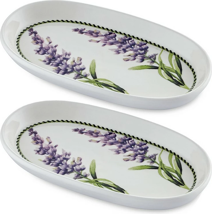 Komplet servirnih krožnikov (2 kosa), Hermia, PRC0009