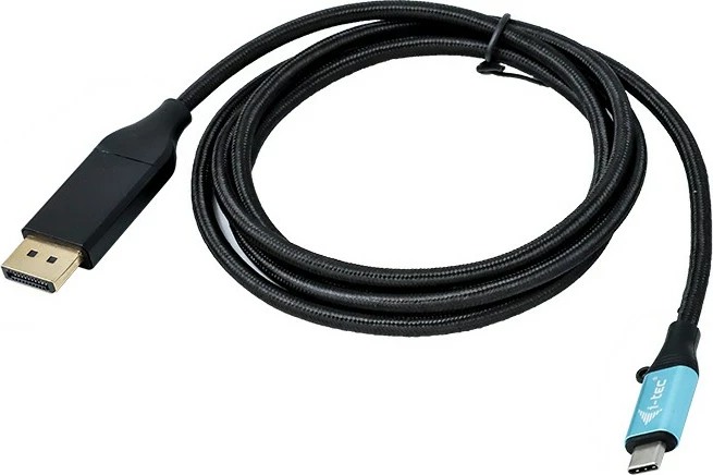 Kabel adapter USB-C na DisplayPort 1,5 m, 4K, črn - I-Tec