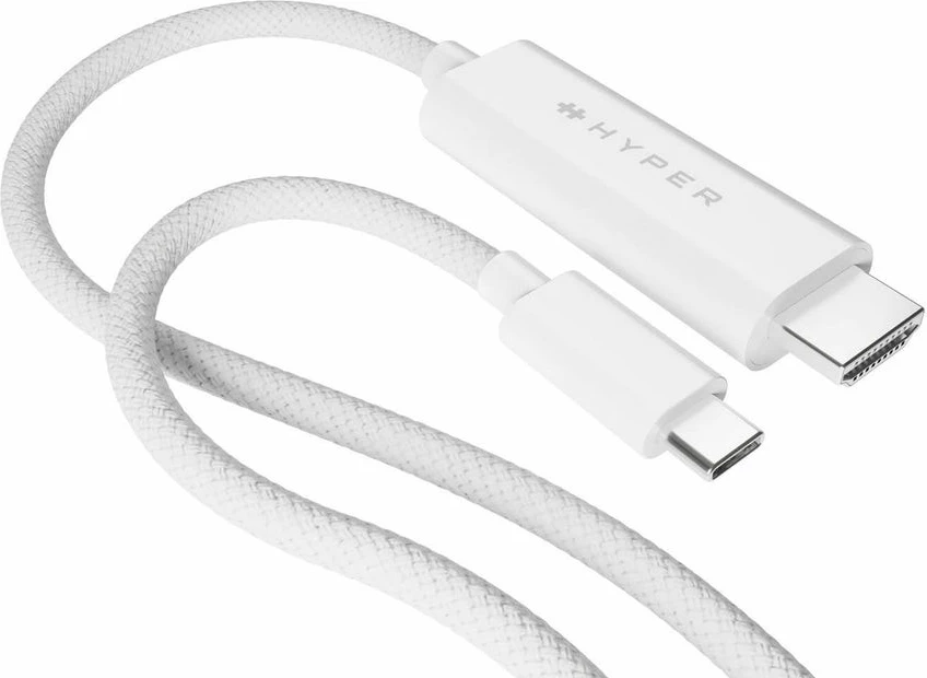 Kabel USB-C na HDMI, Targus HyperDrive, 2,5 m, bel