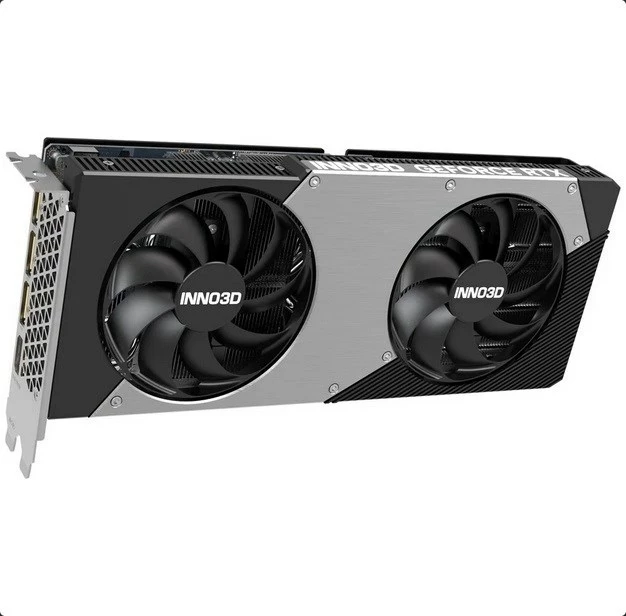 Grafična kartica INNO3D GeForce RTX 5060 Ti TWIN X2, 16 GB, siva
