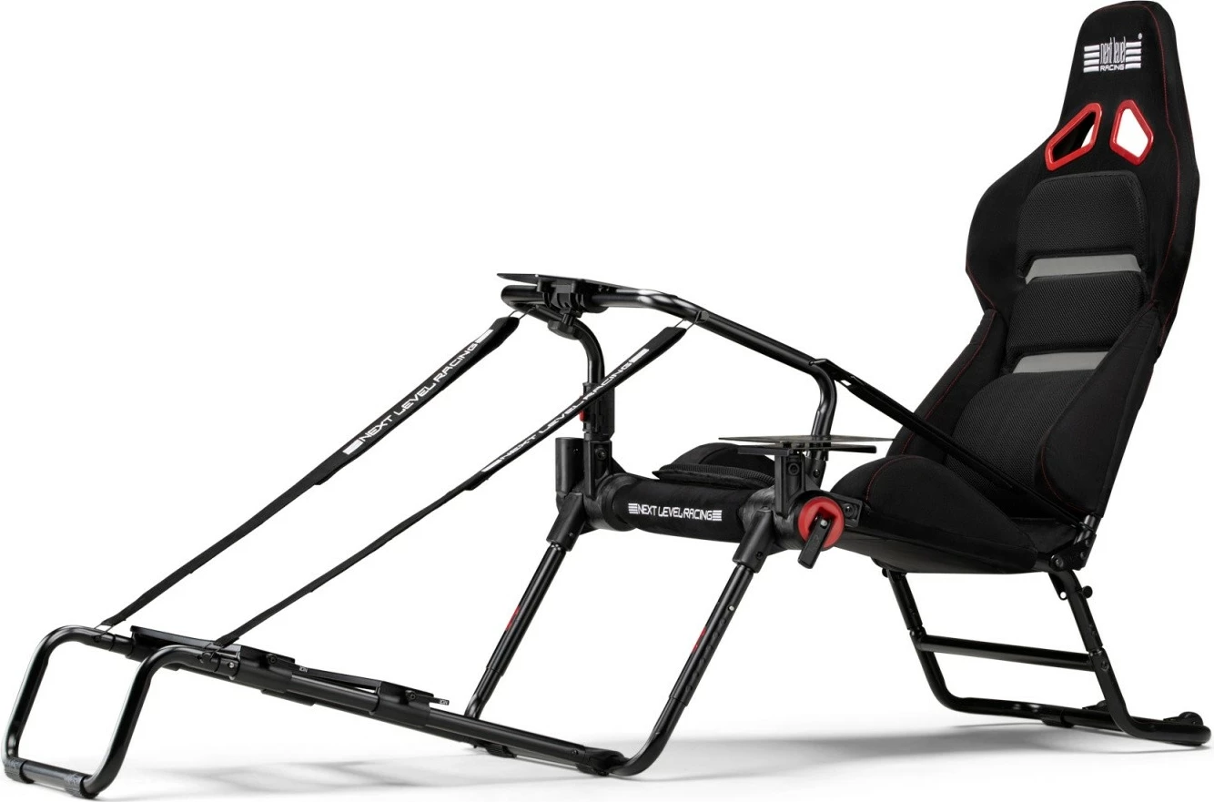 Prenosni kokpit za simulacijo z nosilcem za monitor, Next Level Racing GTLite Pro, črn, komplet