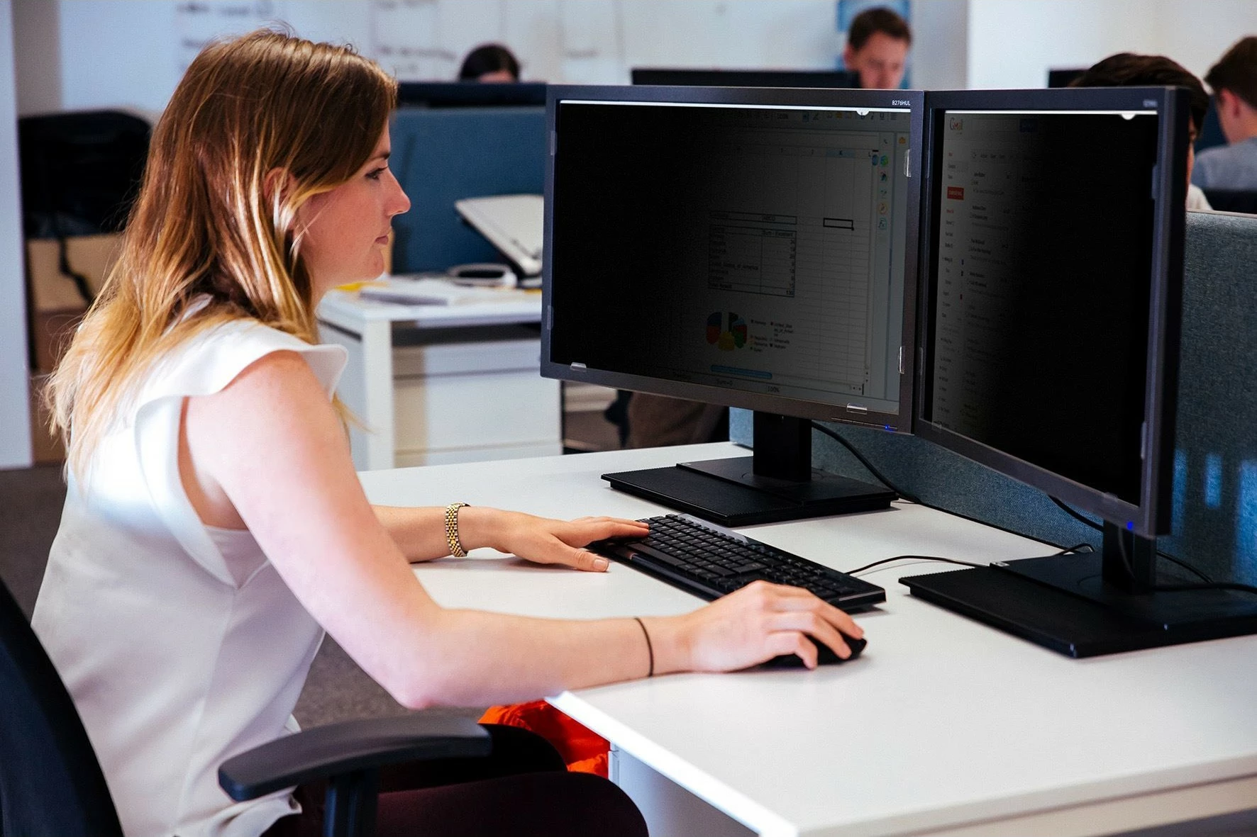 Filter zasebnosti za 23,8-inčni monitor Targus, prozoren