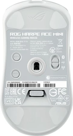 Gaming miška Harpe Ace Mini ASUS ROG, 42000 DPI, bela