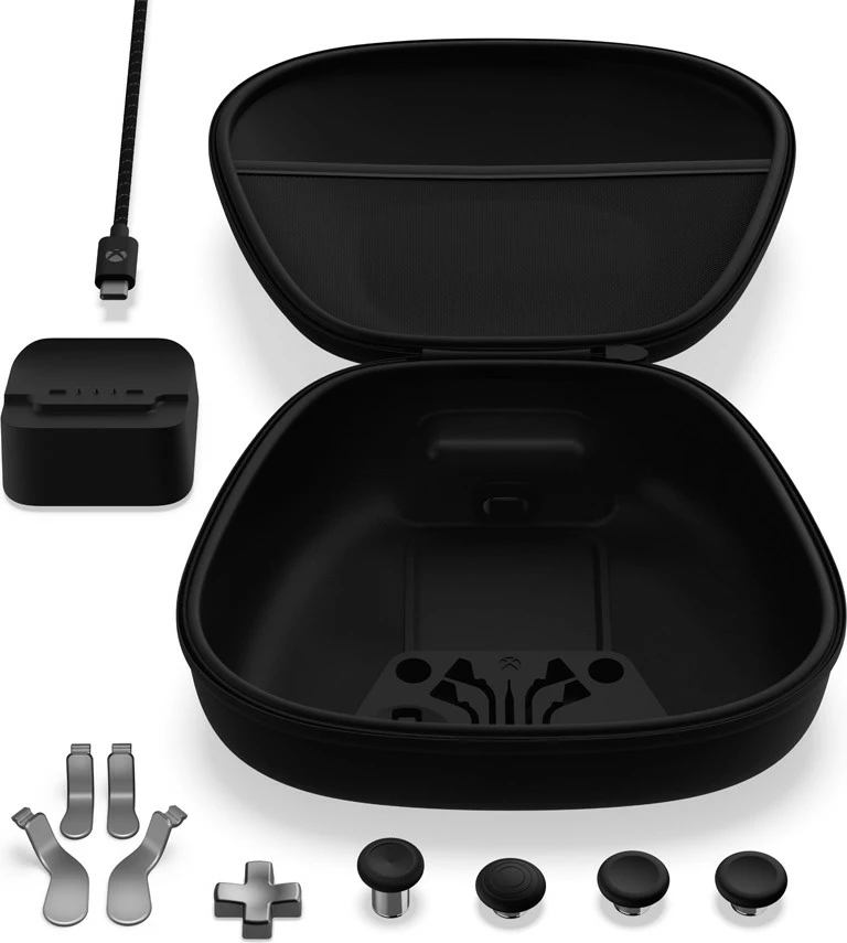 Premium brezžični kontroler za igre Xbox Elite Series 2, Microsoft, PC, Xbox One, črn, USB Type-C