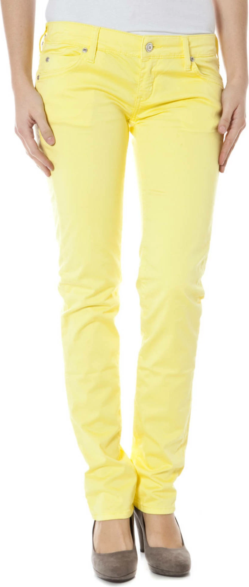 Ozke hlače, ZUELEMENTS, rumene