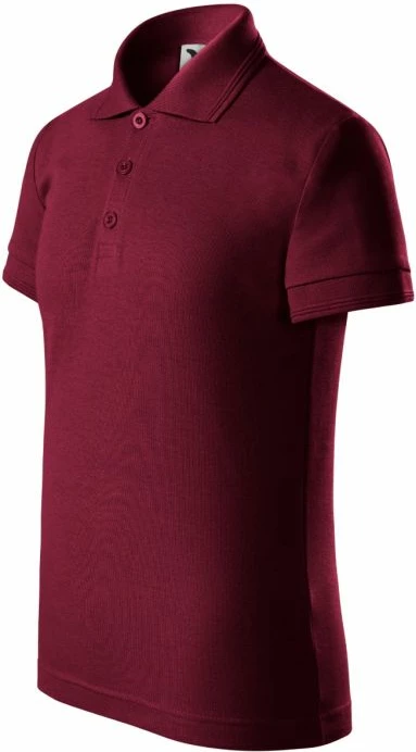 Polo majica za otroke Yakimasport, garnet