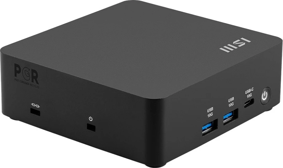 Mini PC ohišje MSI Cubi NUC AI 1UMG-06SEU, Intel Core Ultra 7 155H, 16 GB RAM, 1 TB SSD, Intel Arc, Windows 11 Pro, črno