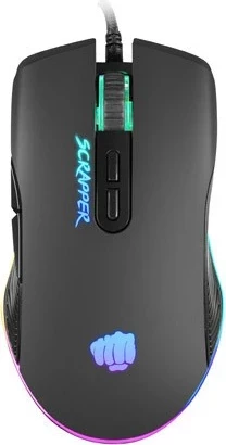 Gaming miška Fury Scrapper Natec, z RGB osvetlitvijo