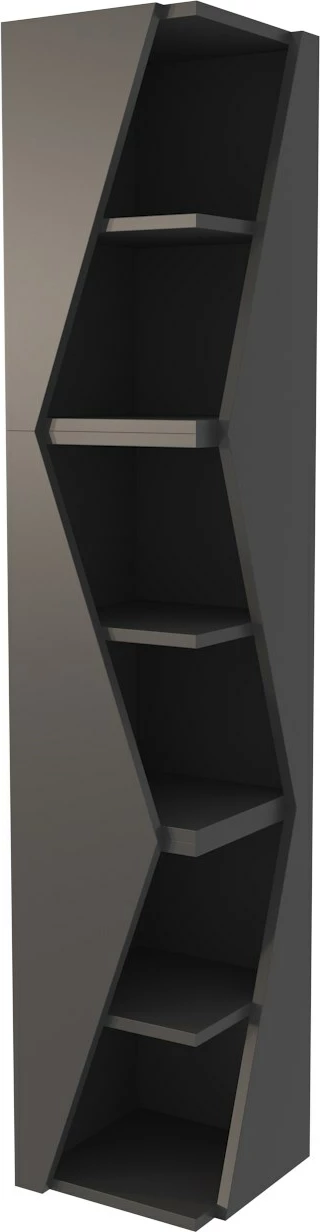 Polica za knjige Skye Decor Arrow, antracit