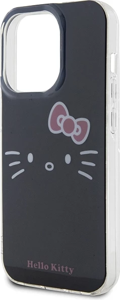 Ovitek za telefon IML Kitty Face za iPhone 13 / 13 Pro, črn, Hello Kitty