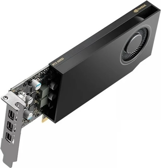 Grafična kartica PNY NVIDIA A1000, 8 GB GDDR6, črna