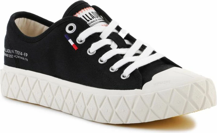 Čevlji Palla Ace Canavas, Palladium, črni — za ženske in otroke