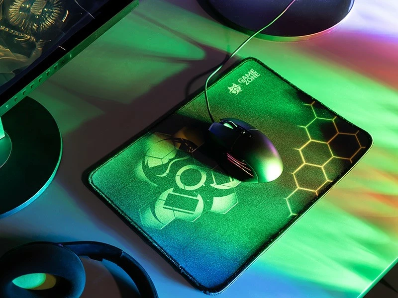 Podloga za miško Tracer GameZone Hexy3, plastična, za igralce, črna