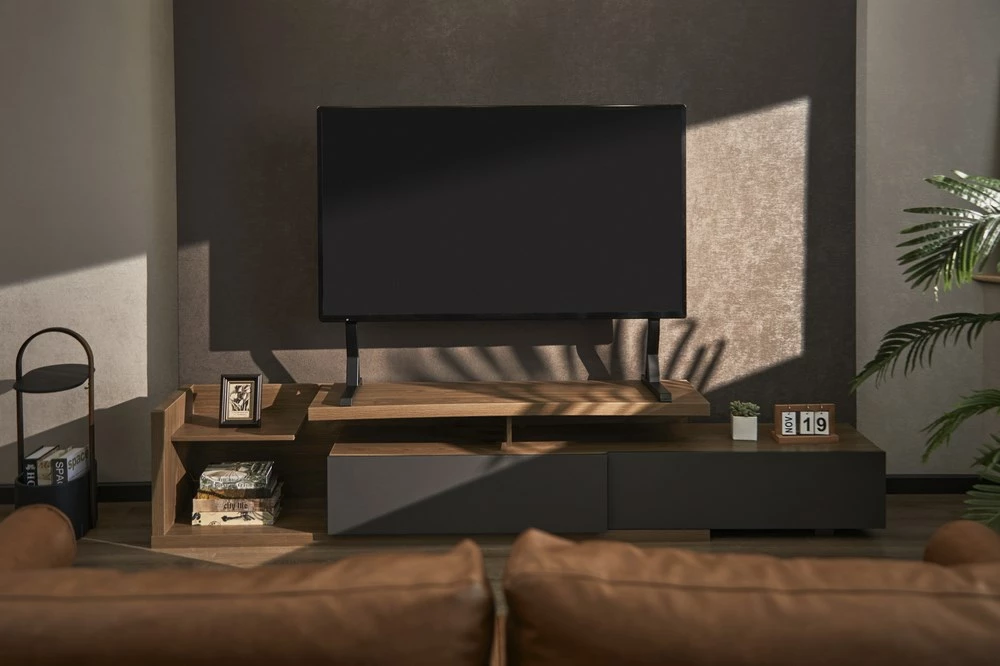 Namizno stojalo za TV Gembird TVS-D90F-01, 45-90", črno
