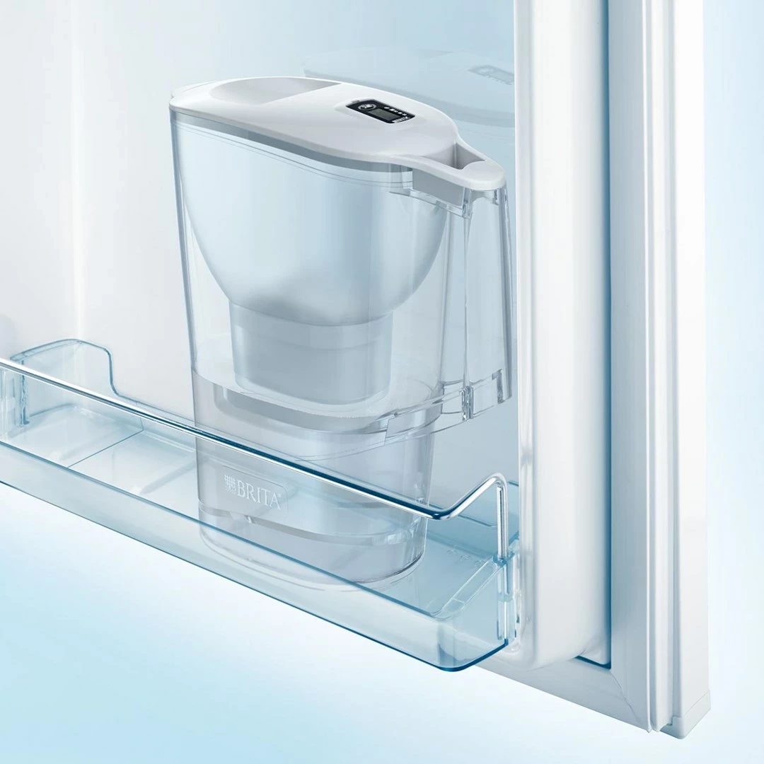 Filtrirni ibrik za vodo 2,4 L, z 2 filtroma MAXTRA, BRITA Aluna, bel