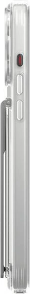 Ovitek z nosilcem za iPhone 15 Pro 6.1" UNIQ Heldro Mount, prozoren