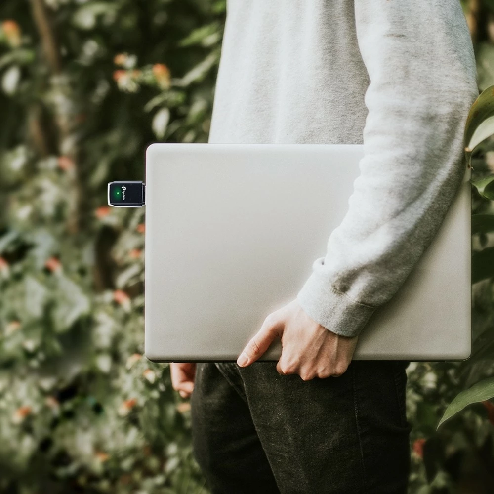 Wi‑Fi adapter TP‑Link Archer T3U, USB, WLAN, Wi‑Fi 5, 867 Mbit/s, črn