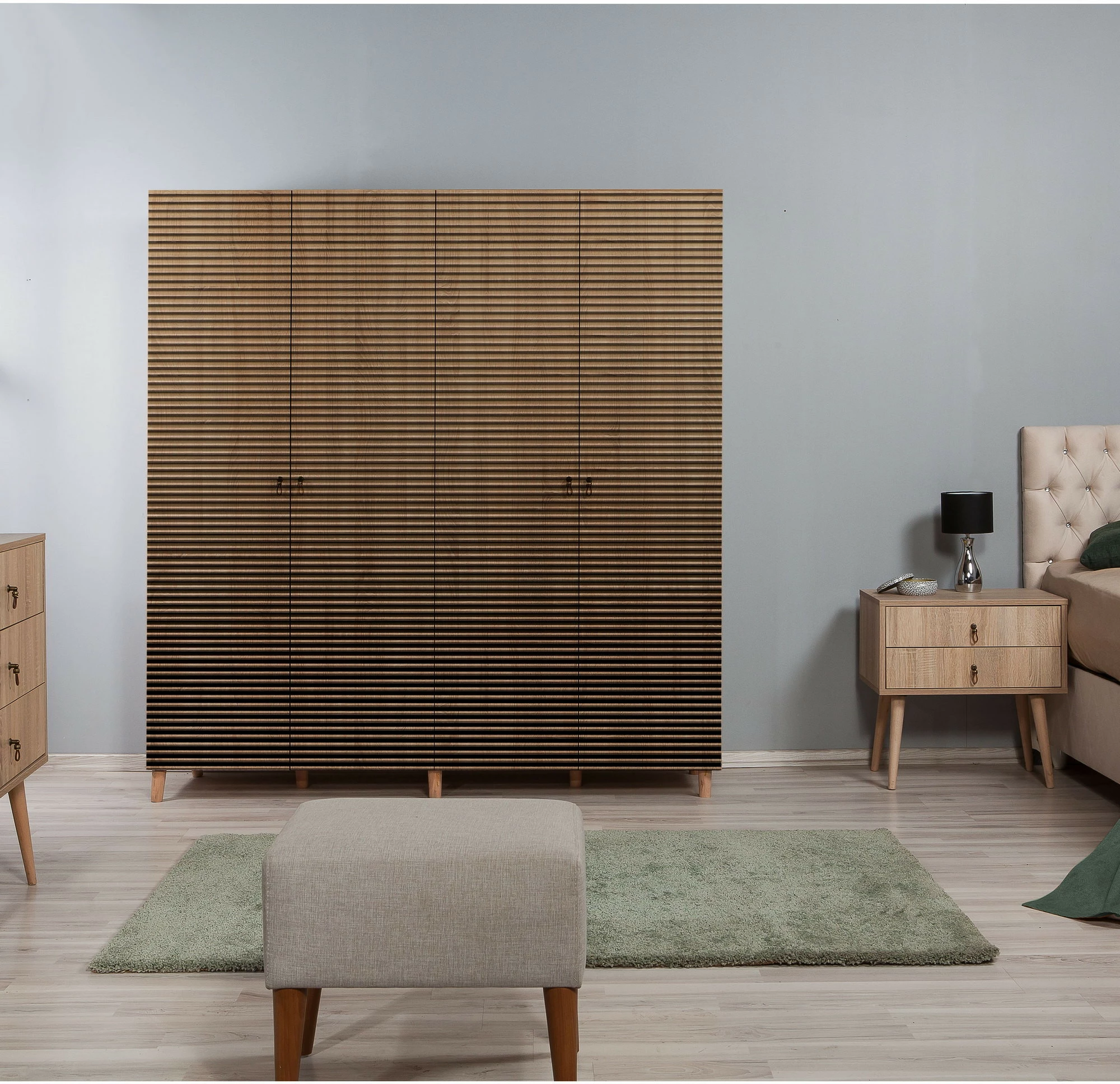 Moderna omara, Skye Decor - 220, Sonoma hrast