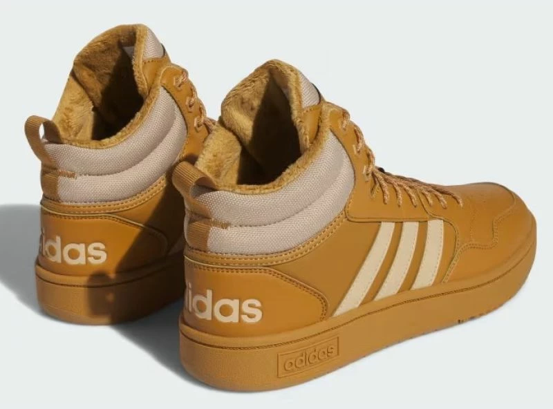 Superge za moške adidas Hoops 3.0 Mid, rjave