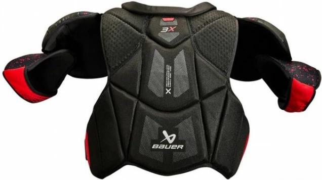 Mreža zaščite ramion Bauer Vapor 3X, moški, črni