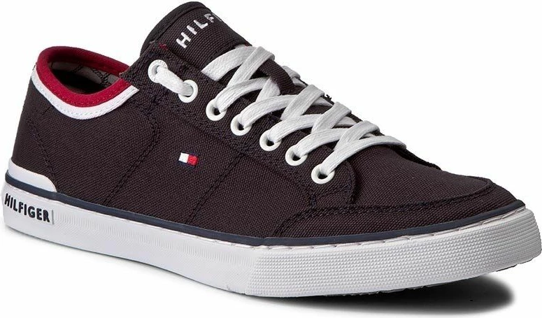 Superge Tommy Hilfiger Harrington 5D2, rdeče in modre, za moške