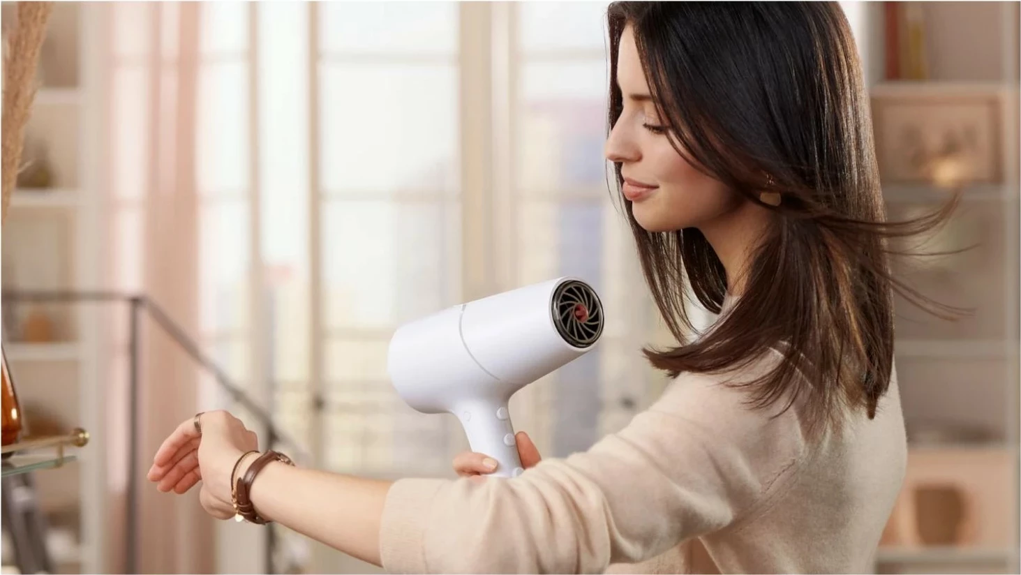 Sušilnik las, Philips 5000 BHD500/00, 2100 W, bel