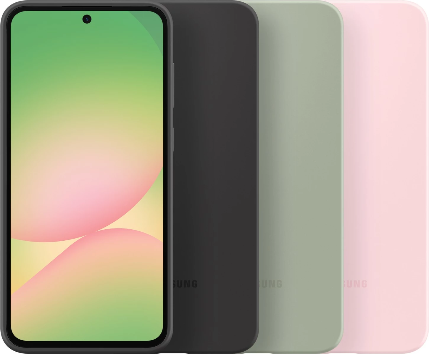 Silikonska zaščita za Samsung Galaxy A56 5G, zelena