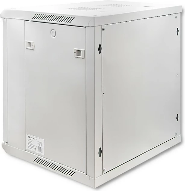 Rack računalniško ohišje 12U, 600 x 450 x 635 mm, za montažo na steno, siv Qoltec