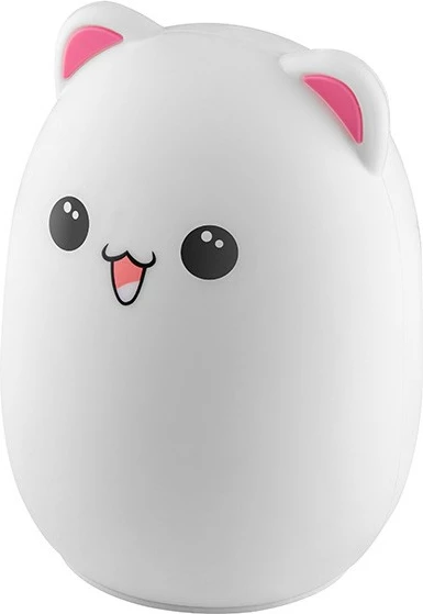 Nočna lučka v obliki medvedka Tracer Teddy Bear, LED, z daljincem, bela