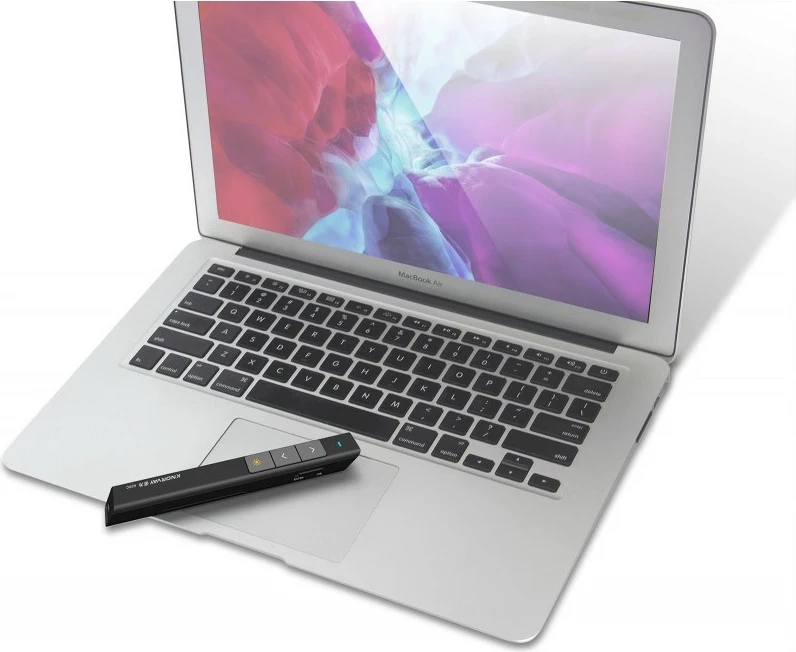 Brezžični prezenter Techly ITC-LASER26, črn