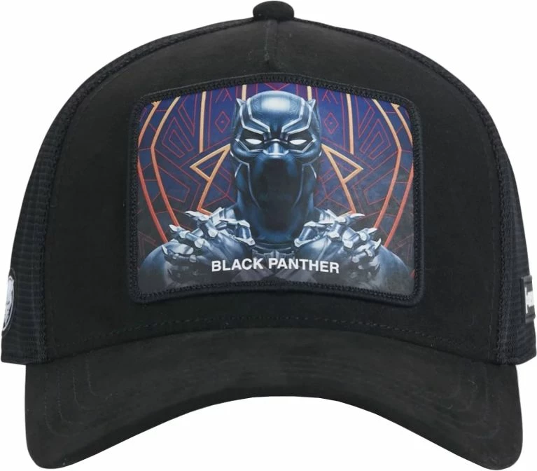 Kapa Capslab Marvel Black Panther, črna