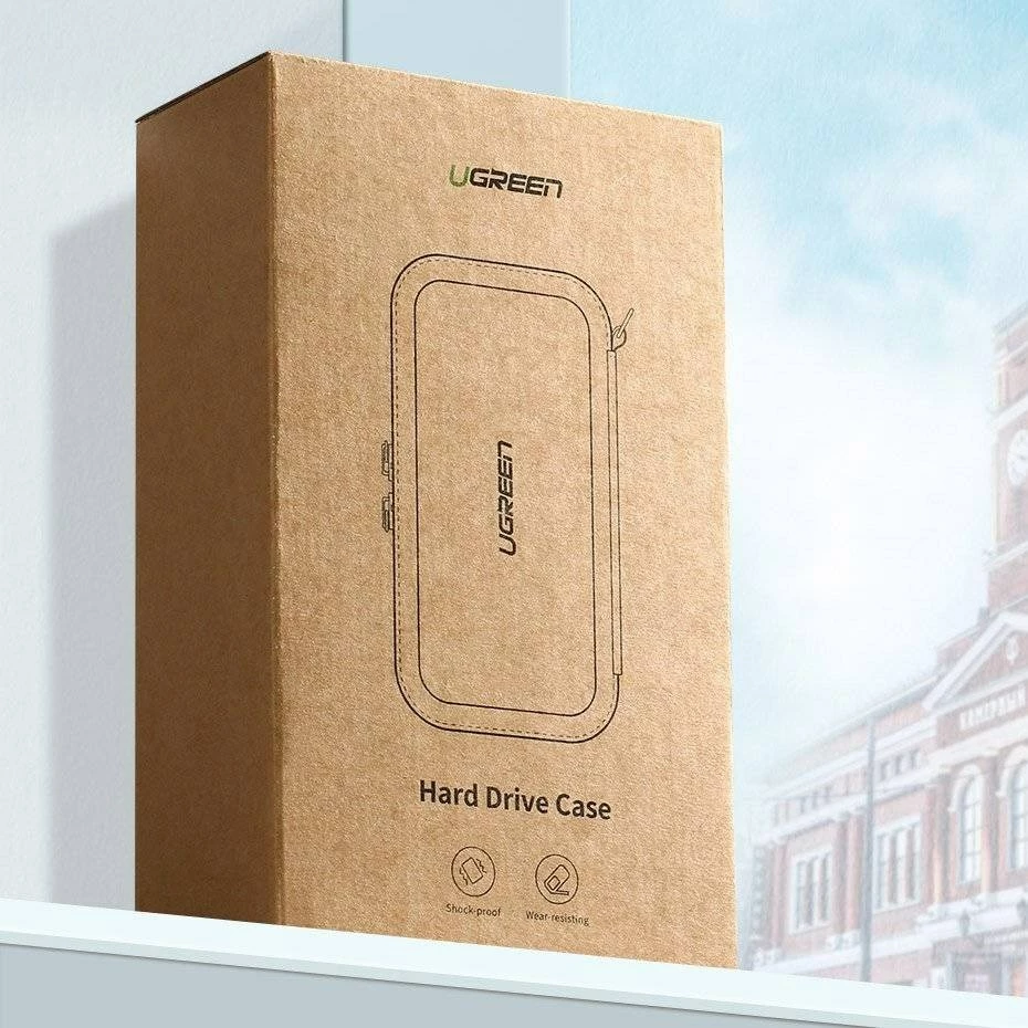 Etui za zunanji trdi disk UGREEN 40707, EVA, črn