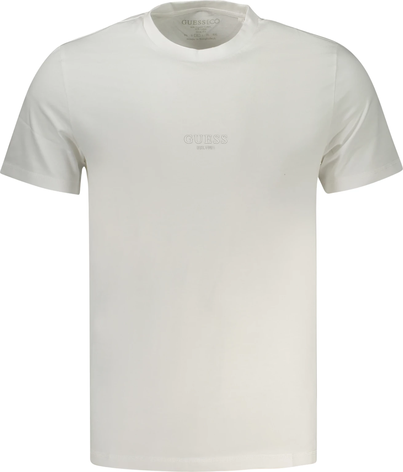 Majica za moške, GUESS JEANS, bela