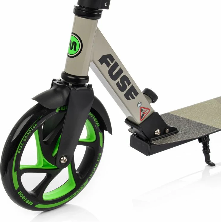 Rekreativni skuter Meteor, za moške, ženske in otroke, črn/zelena/sivo/srebrn