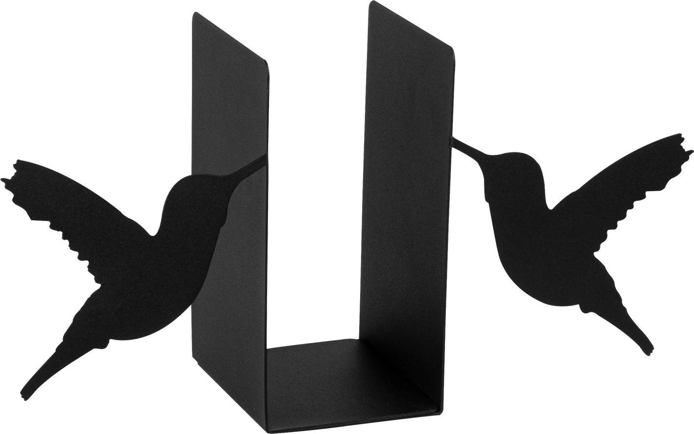 Metalen držalec za knjige Aberto Design, črn