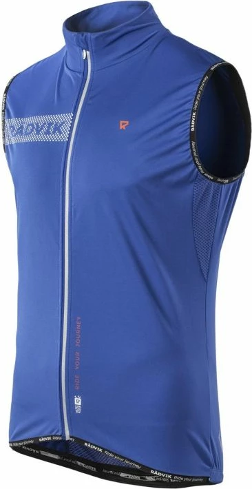 Kolesarski brezrokavnik Radvik, moder