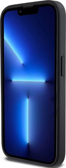 Zaščitni ovitek DKNY za iPhone 15 Pro, MagSafe, črn