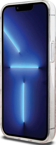 Ovitek za telefon z IML gradientom Hello Kitty Electrop Crowded Kitty Head za iPhone 15 Pro Max, roza