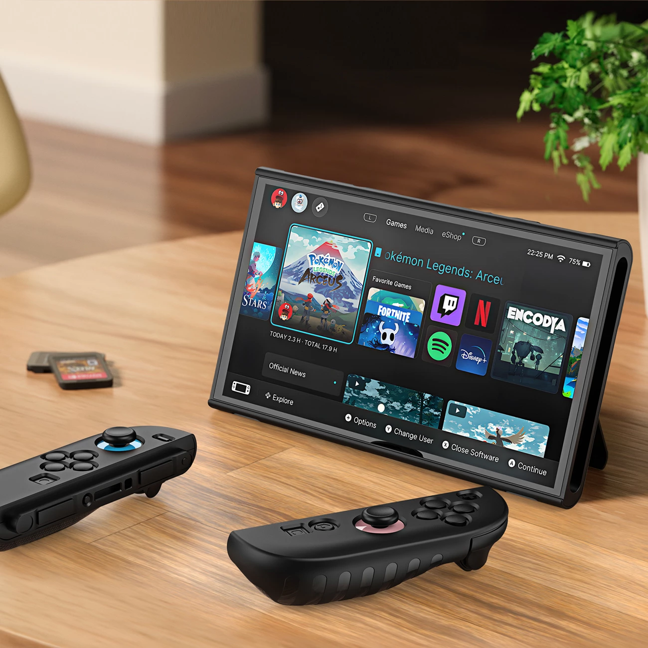 Ovitek za Nintendo Switch 2, Dux Ducis, črn