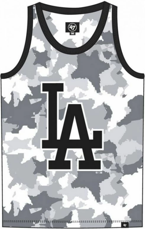 Majica brez rokavov, športna majica 47 Brand, siva