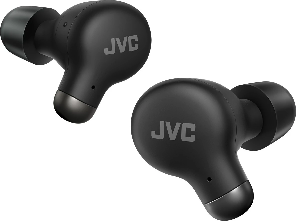 Brezžične in-ear slušalke z blazinicami iz spominske pene, JVC HA-A25T, črne